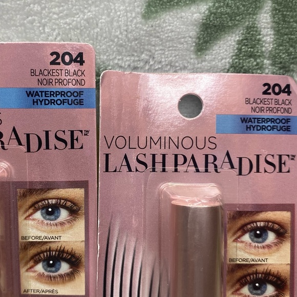 L’Oreal Lash Paradise Waterproof Mascara x2 - Picture 2 of 5